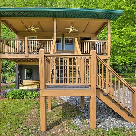 Villa Cozy Riverfront Cabin With Fire Pit Fish And Explore! à Murphy Extérieur photo